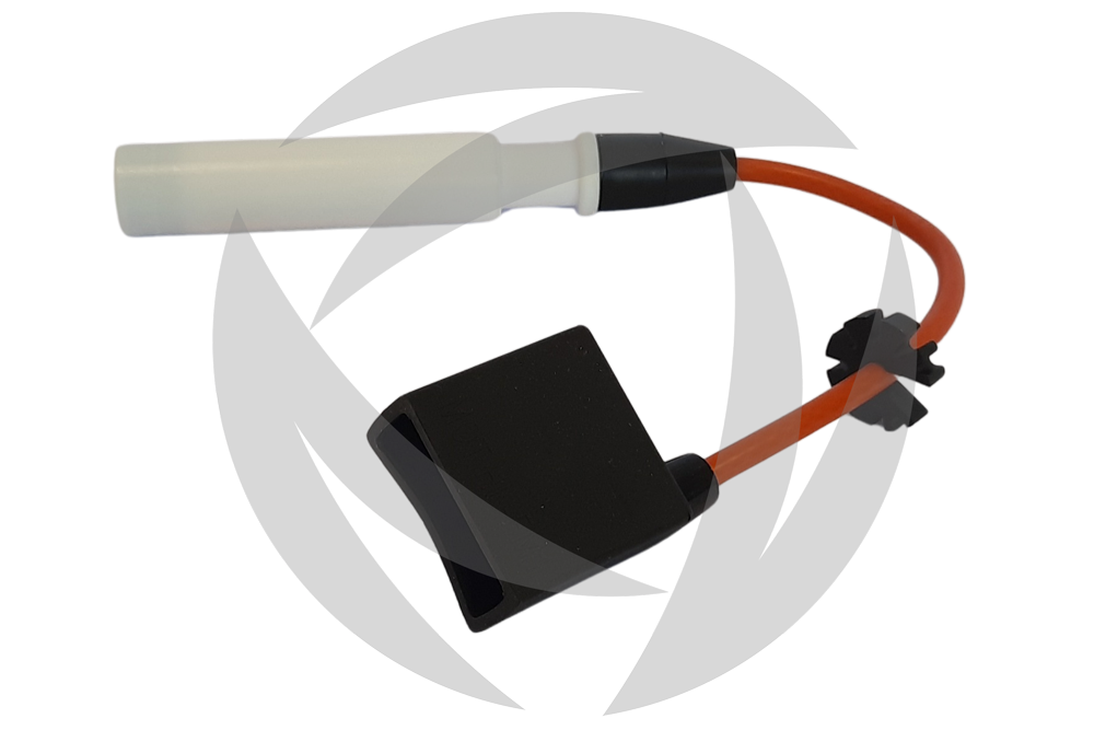 Zündleitung für 14 mm Kerze an Zündspule geschraubt