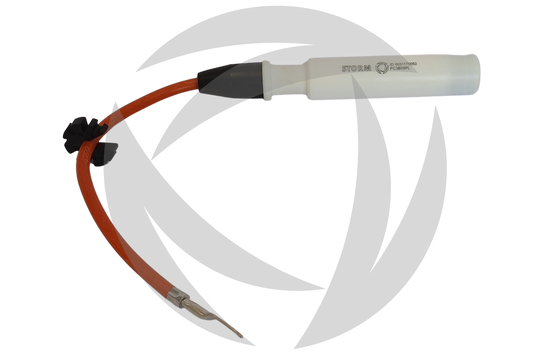 Zündleitung für 14 mm Kerze an Zündspule geschraubt gerader Stecker E 28..