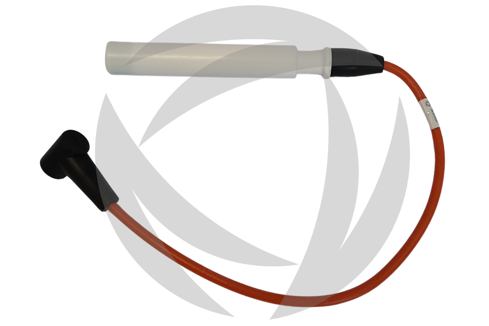 Zündleitung für 18 mm Kerze an Zündspule geschraubt E 28