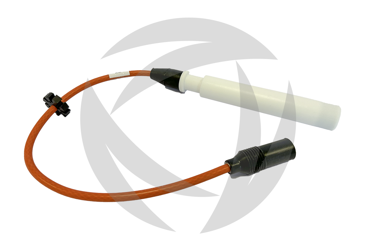 Zündleitung für 18 mm Kerze an Zündspule gesteckt E 28