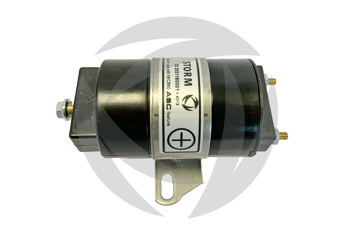 Zündspule schwarz - geschraubt